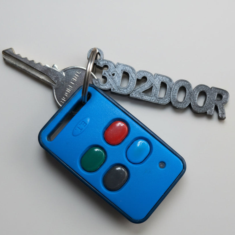 Key Tag with, Remote and Key 